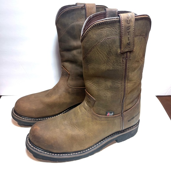 Mens Justin Steel toe WK4961 8EE. Waterproof - Picture 13 of 13